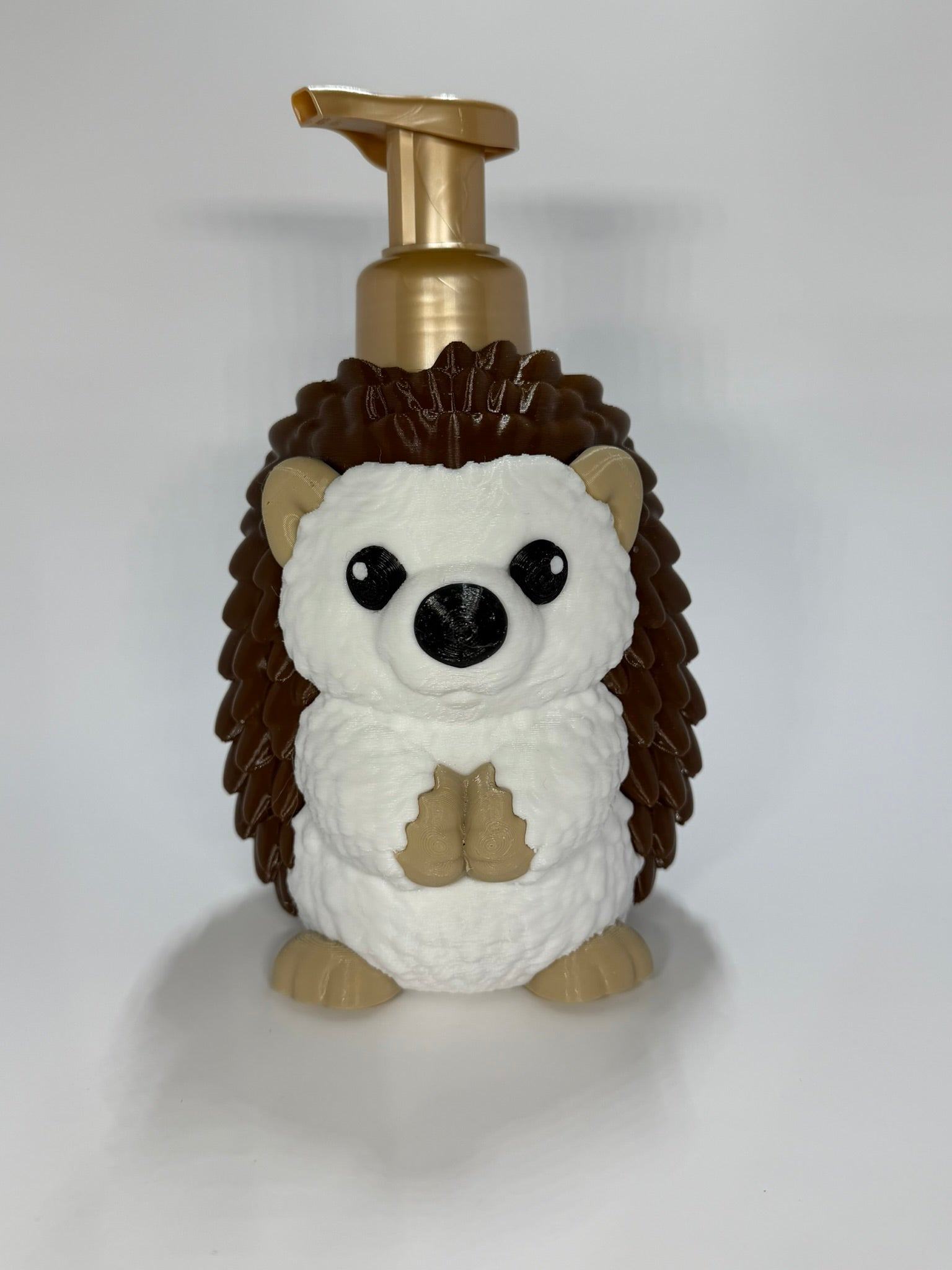 Hedgehog Custom 3D Printed Soap Holder for Bath and Body Works Soap Dispenser Base