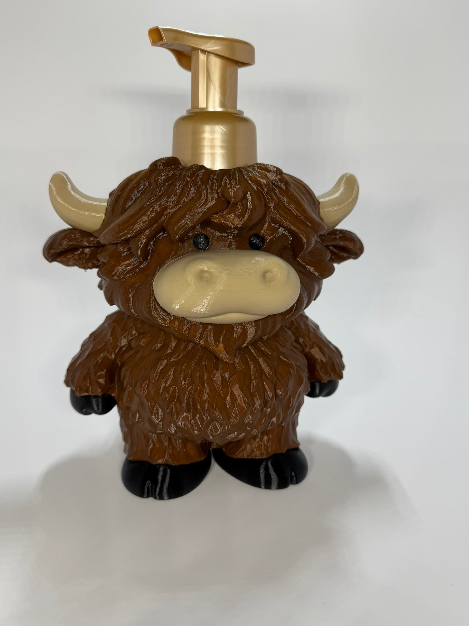 Highland Cow 3D Printed Soap Holder for Bath & Body Works Dispenser