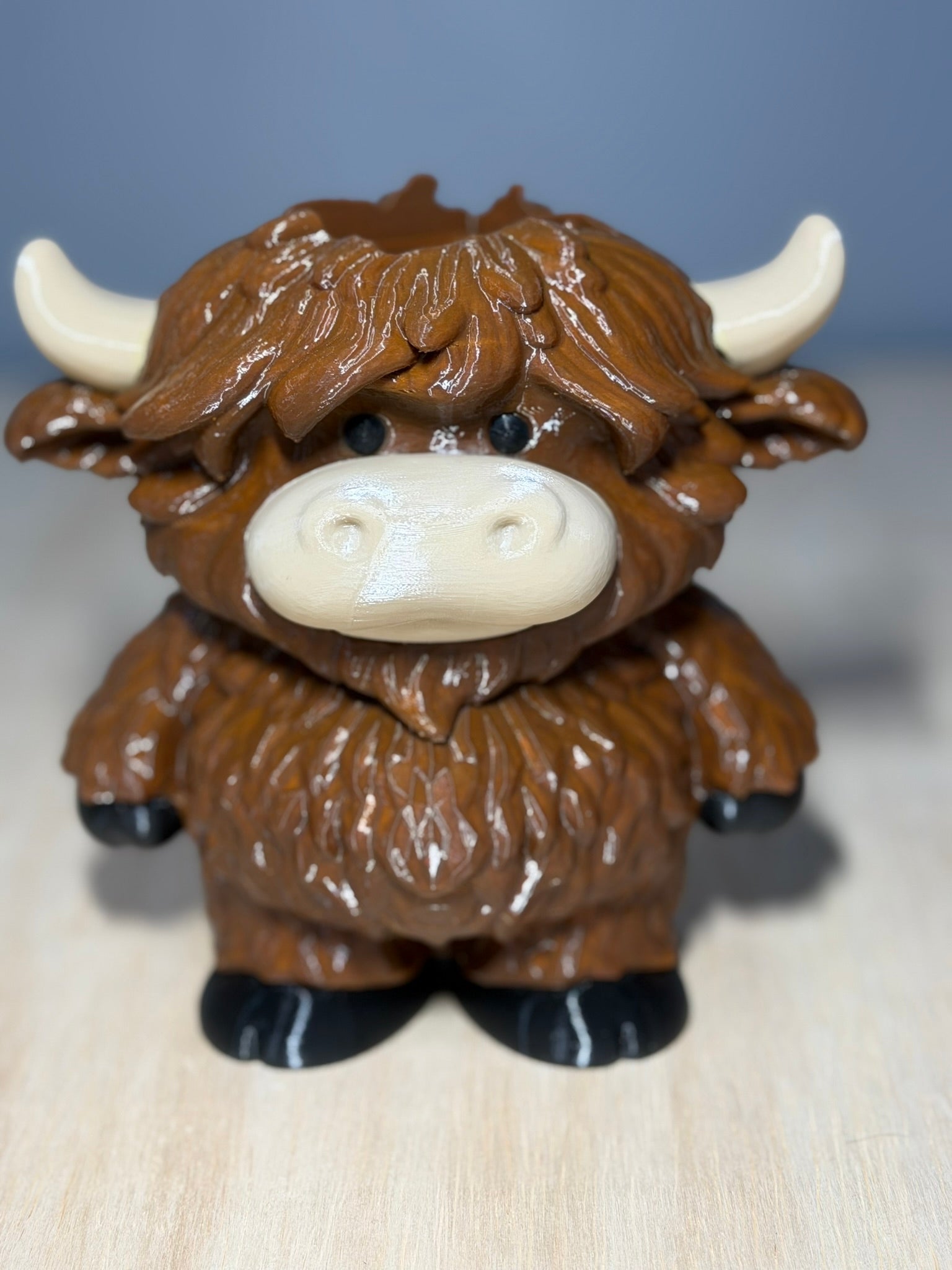 Highland Cow 3D Printed Soap Holder for Bath & Body Works Dispenser