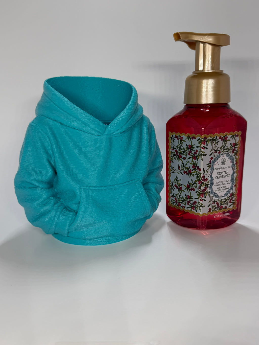 Hoodie Custom 3D Printed Soap Holder for Bath and Body Works Soap Dispenser Base