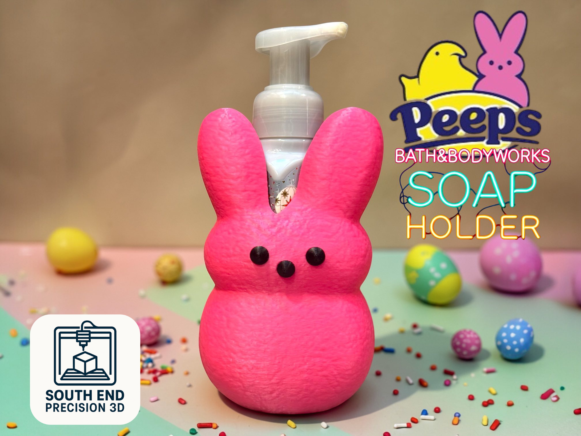 Peeps Bunny Soap Holder