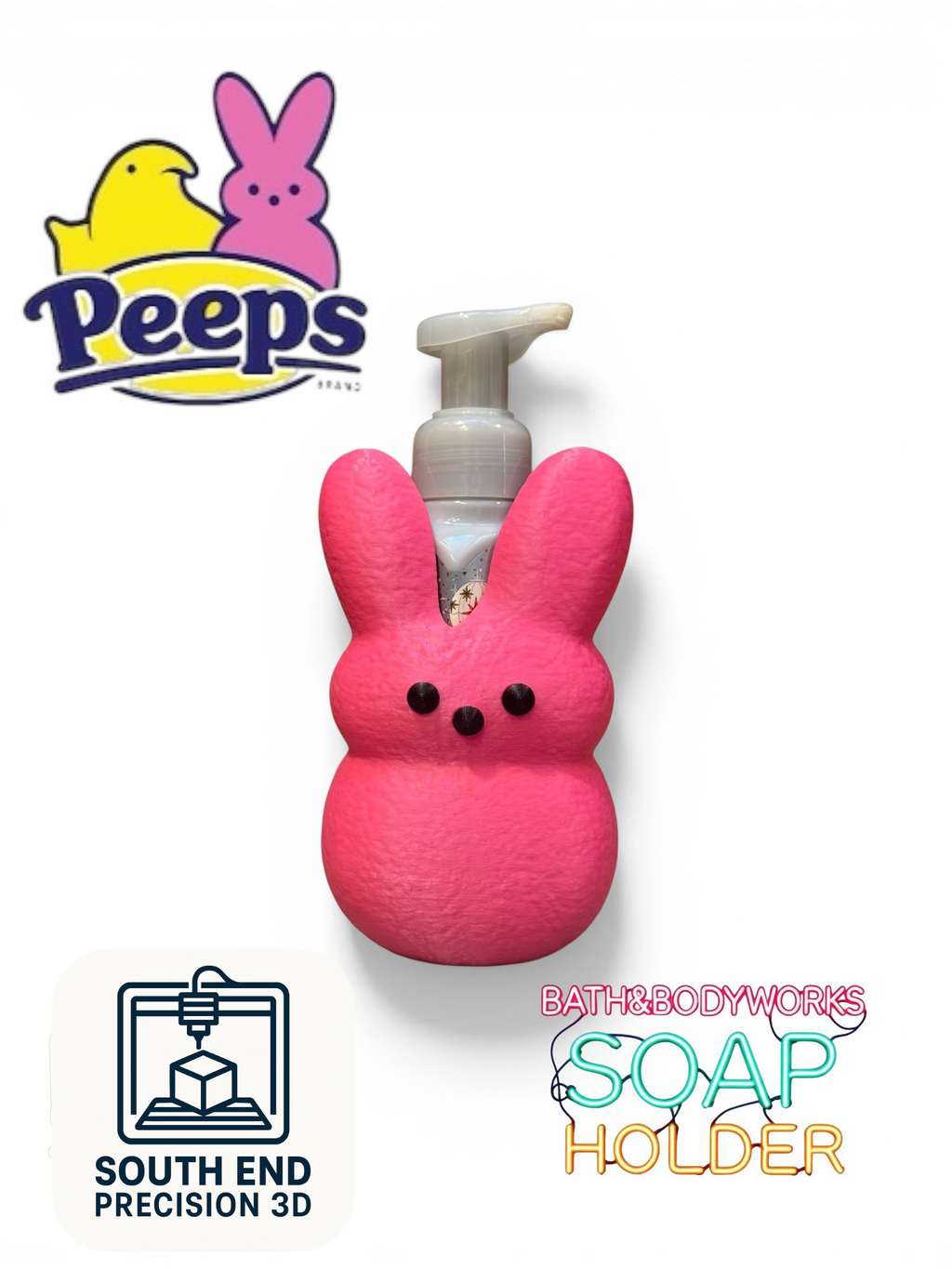 Peeps Bunny Soap Holder
