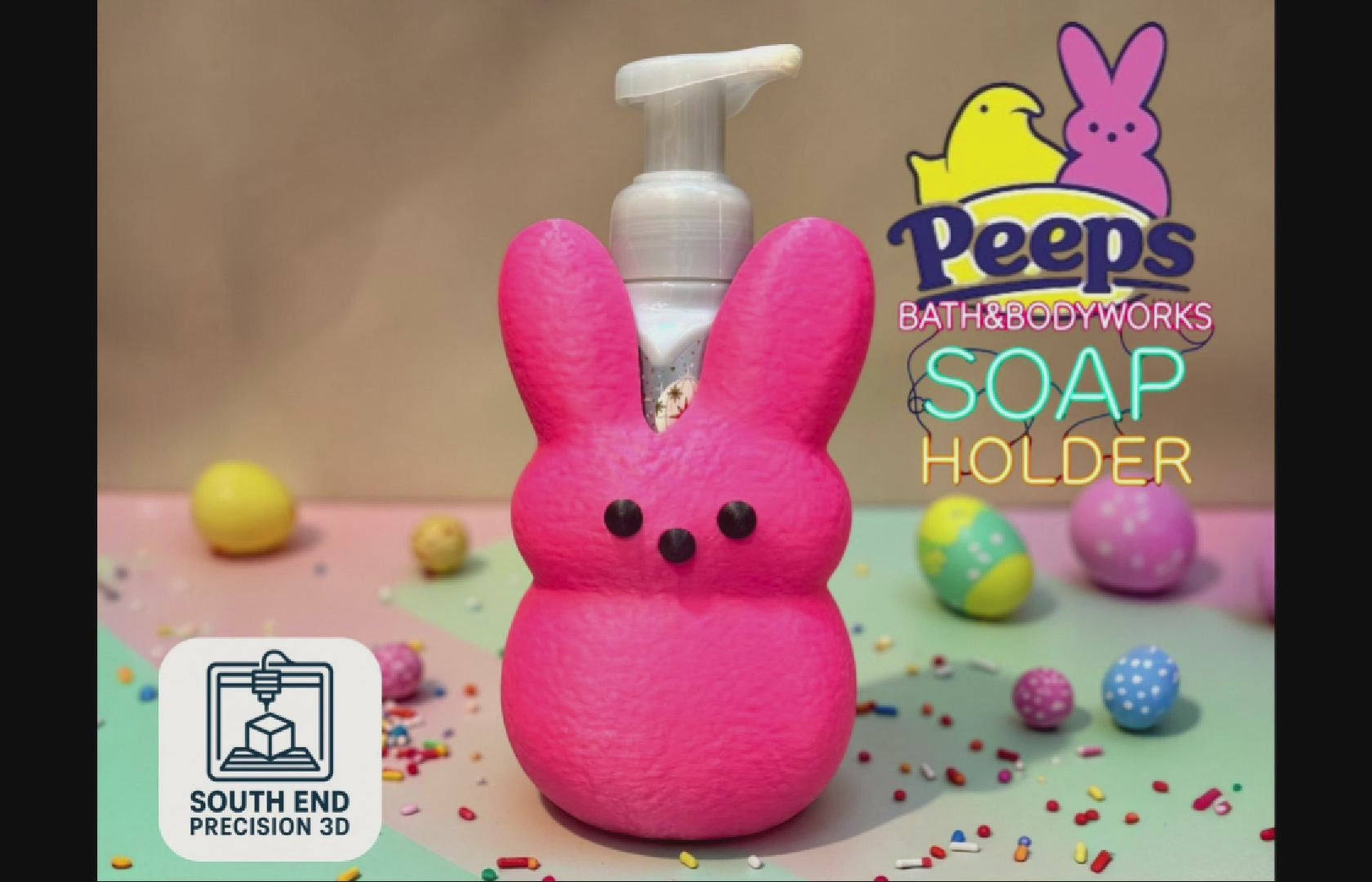 Peeps Bunny Soap Holder